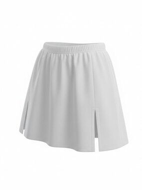 Vital Vintage Court White Athletic Skirt Skort Tennis Pickleball Skirt Size M